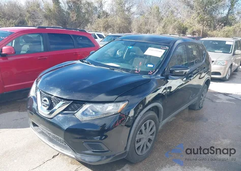 2015 Nissan Rogue S z USA, uszkodzony, nr VIN KNMAT2MV3FP590997